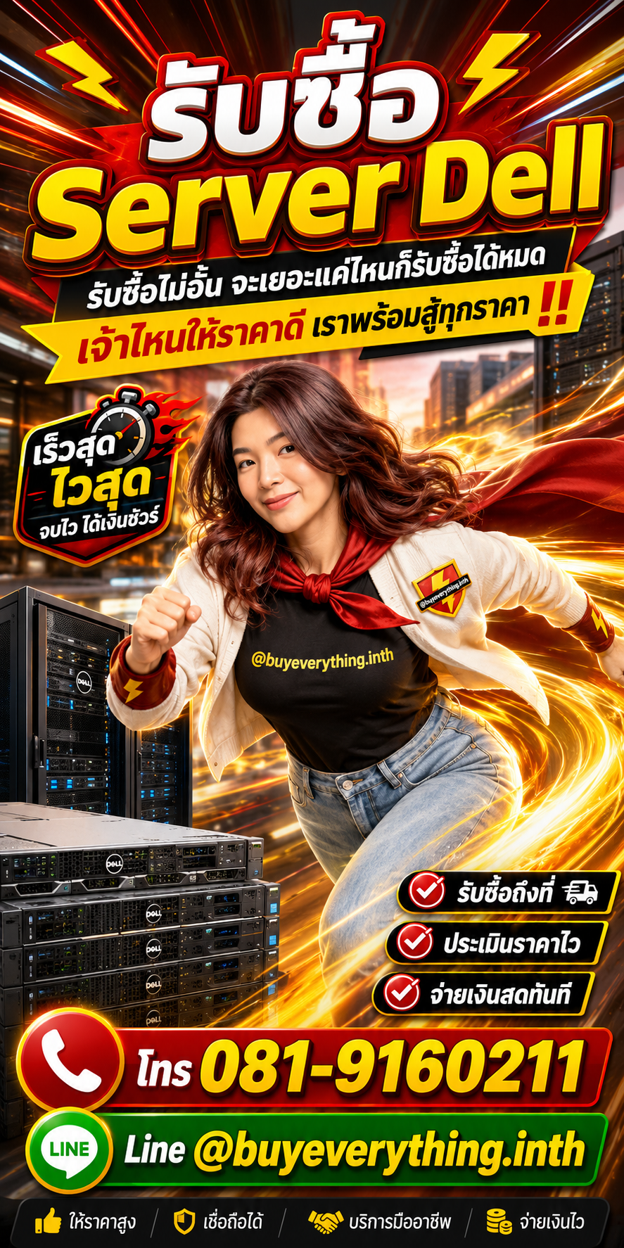 รับซื้อ Server ไม่อั้น พร้อมสู้ทุกราคา