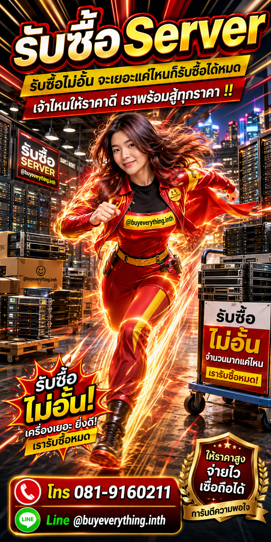 รับซื้อ Server ไม่อั้น พร้อมสู้ทุกราคา